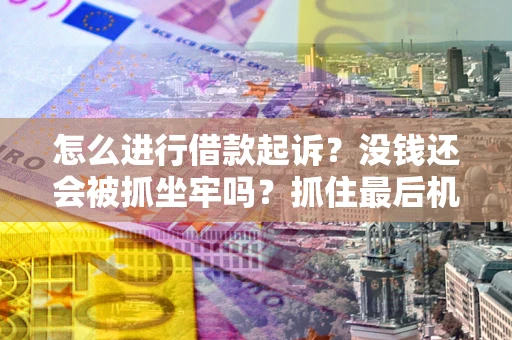 济南怎么进行借款起诉？没钱还会被抓坐牢吗？抓住最后机会！