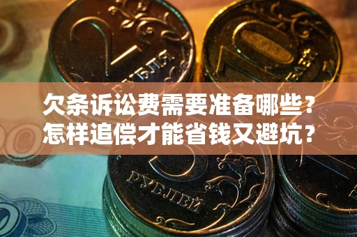济南欠条诉讼费需要准备哪些？怎样追偿才能省钱又避坑？