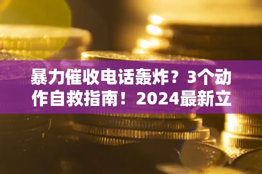 济南暴力催收电话轰炸？3个动作自救指南！2024最新立案标准全解析